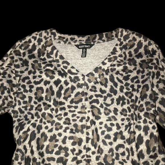 Ellen Tracy Women's VNECK SZ L - Picture 3 of 5
